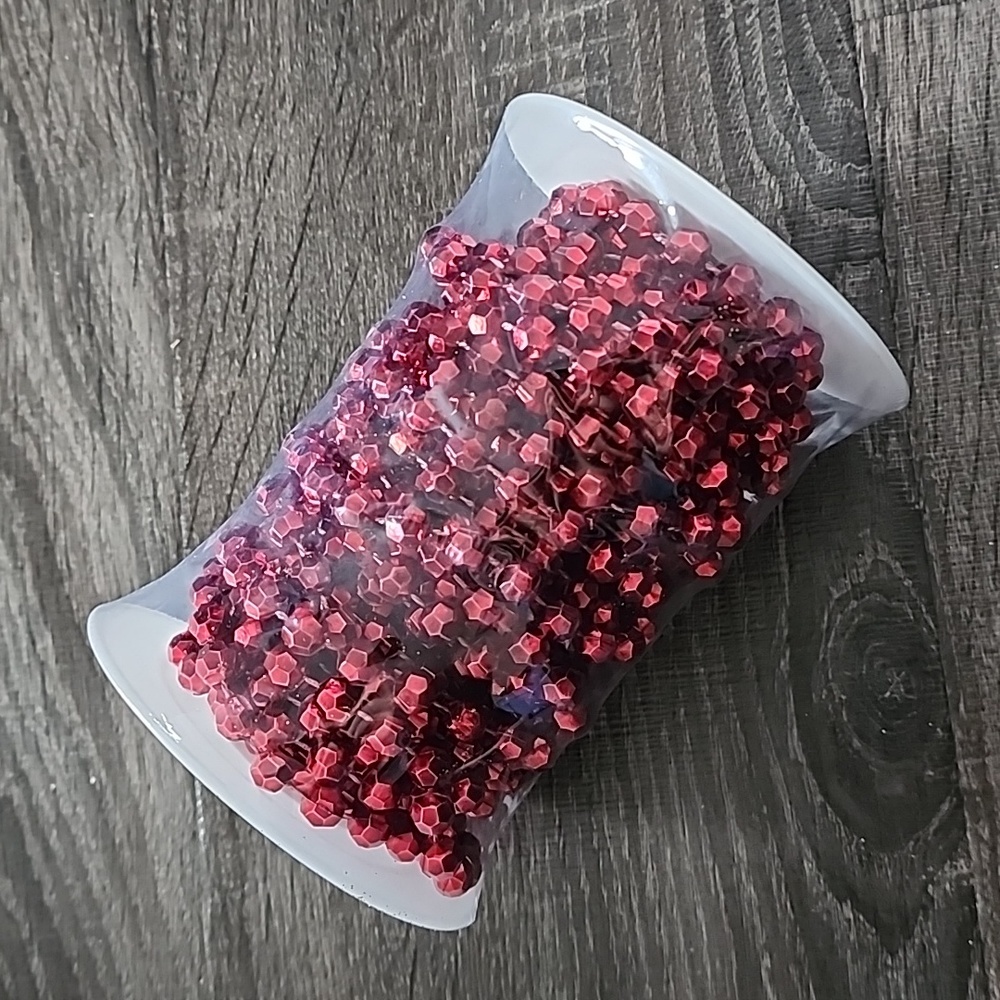Celebrate It red Beaded Garland